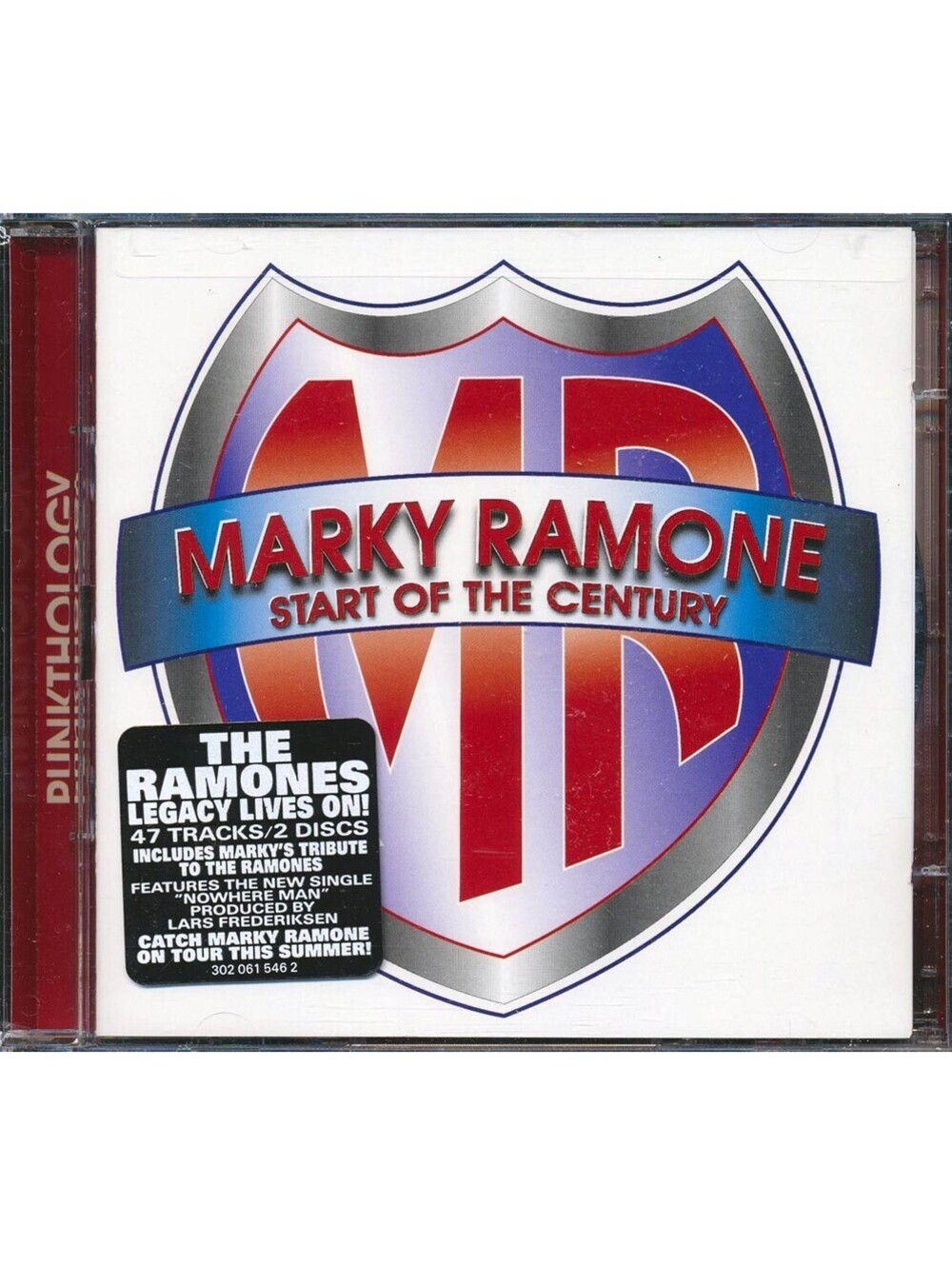 MARKY RAMONE OF THE RAMONES - START OF THE CENTURY 2x CD SET (47 SONGS) punk